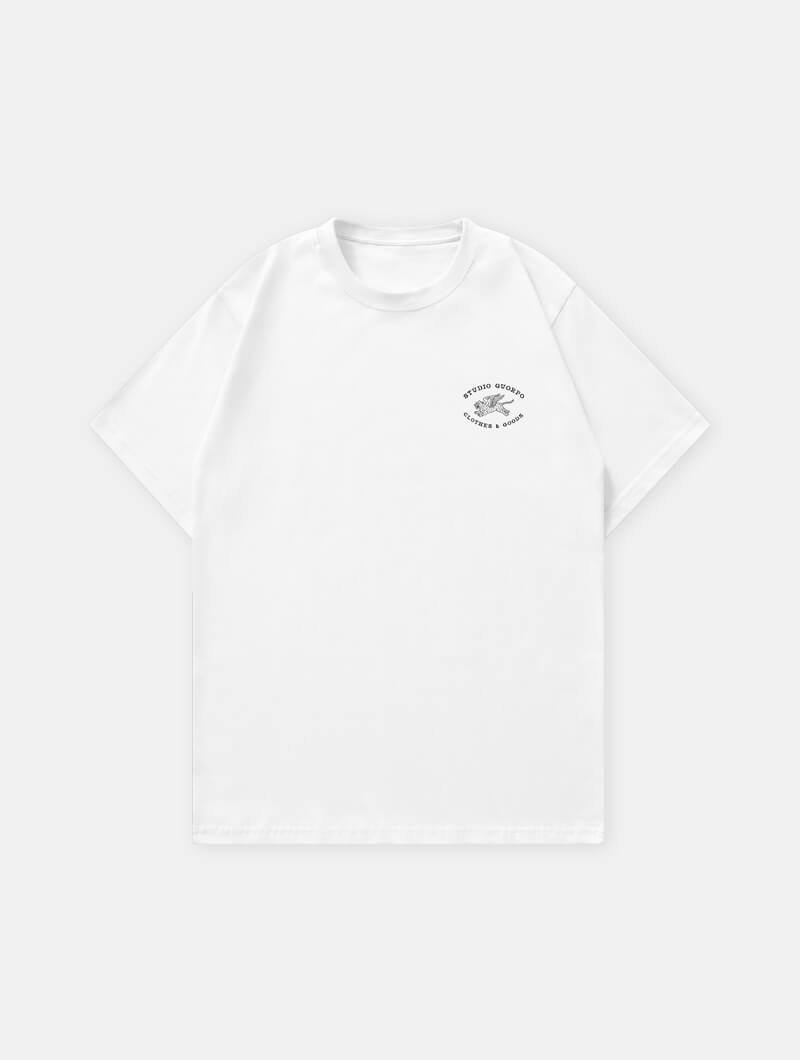 Tee-shirt All Is Eternity blanc Studio Quorpo