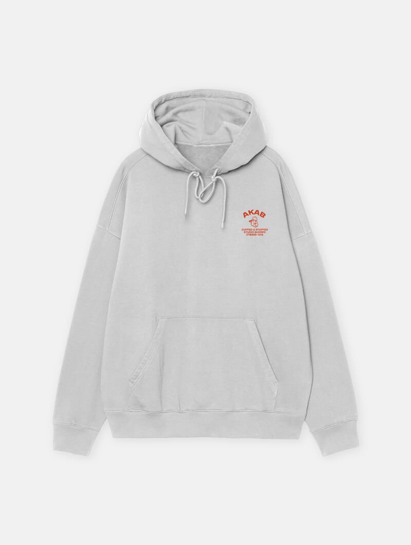 Hoodie AKAB gris chiné Studio Quorpo
