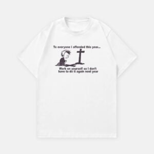 Tee-shirt Offended blanc Studio Quorpo – vue de face