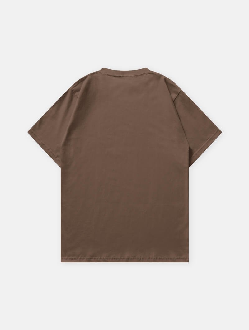 Tee-shirt Offended marron Studio Quorpo – vue de dos