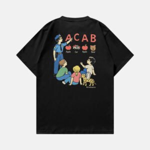 TEE-SHIRT ACAB NOIR [PRÉ-COMMANDE]