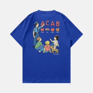 TEE-SHIRT ACAB BLEU [PRÉ-COMMANDE]